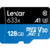 Lexar Micro SD Memory Card 128GB TF Card High Speed Up to Max 95M/s Class10 633x Micro SD TF Card Flash Card 3