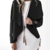 Lovely Polyester Turndown Collar Long Sleeve Regular Coat&Jacket 3