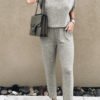 Lovely Casual Loose Grey Blending One-piece Jumpsuit 3