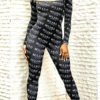 Lovely Trendy Hollowed-out Black One-piece Jumpsuit 3