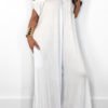 Lovely Casual Loose White One-piece Jumpsuit 3
