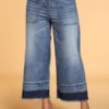 Lovely Casual Loose Patchwork Blue Jeans 3