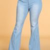 Lovely Casual Flared Blue Jeans 3