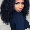 Lovely Street Curly Black Wigs 3