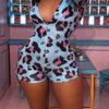 Lovely Leisure Leopard One-piece Romper 3