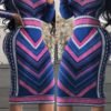 Lovely Chic Print Multicolor Mid Calf Dress 3