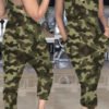 Lovely Casual Camo Print Army Green One-piece Jumpsuit 3