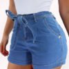 Lovely Chic Skinny Baby Blue Shorts 3