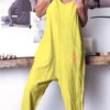 Lovely Stylish Basic Yellow One-piece Jumpsuit 3