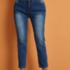 Lovely Casual Basic Blue Jeans 3