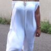 Lovely Chic Loose White One-piece Jumpsuit 3