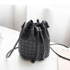 Lovely Trendy Lace-up Black Crossbody Bag 3