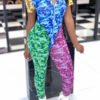 Lovely Casual Patchwork Multicolor One-piece Jumpsuit 3