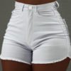 Lovely Leisure Basic White Shorts 3