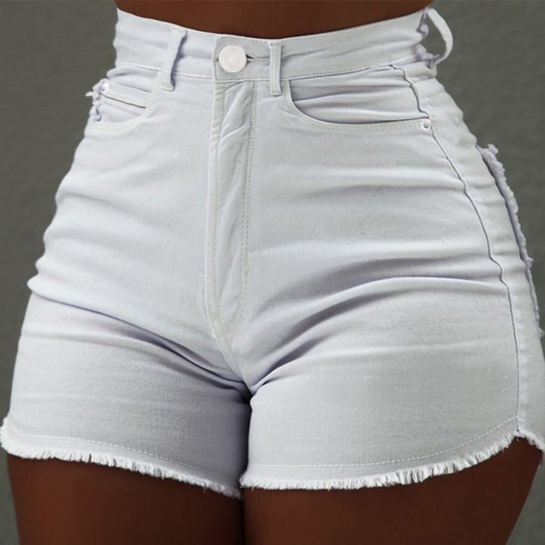 Lovely Leisure Basic White Shorts 2