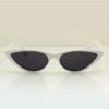 Lovely Chic White Sunglasses 3