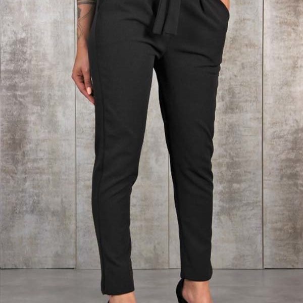 Lovely Leisure Basic Black Pants 2