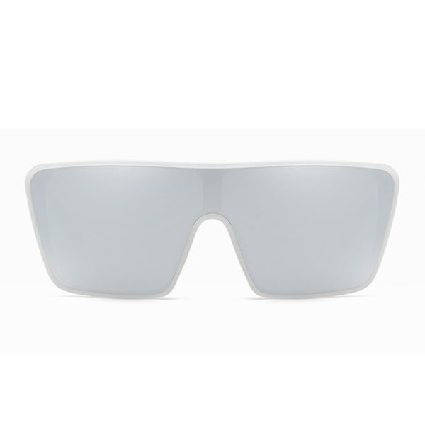 Lovely Chic Big Frame Design White Sunglasses 2