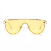 Lovely Chic Yellow One Piece Sunglasses 3