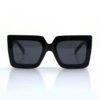 Lovely Chic Big Frame Design Black Sunglasses 3