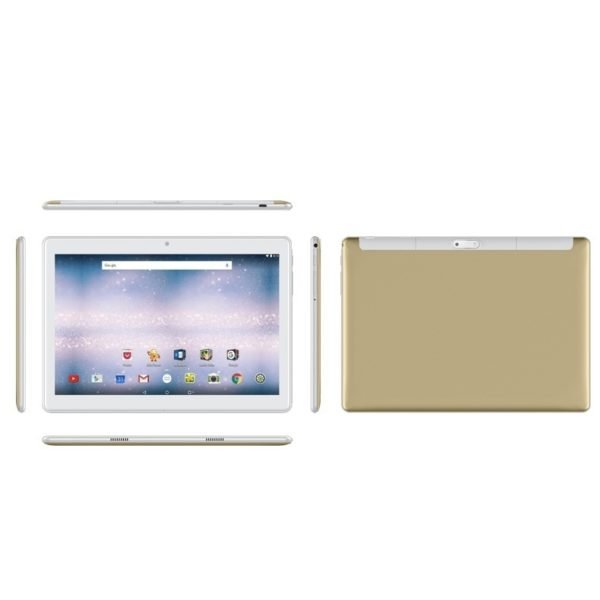 S10 10.1 Inch 2.5D Screen 4G-LTE Tablet PC Android 8.0 8+128GB Dual SIM Tablet PC Golden EU plug 2