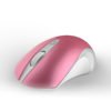Silent Wireless Mouse 2.4G Ergonomic 1600DPI Optical Computer Mouse with USB Receiver for PC Laptop Glossy Pink 3