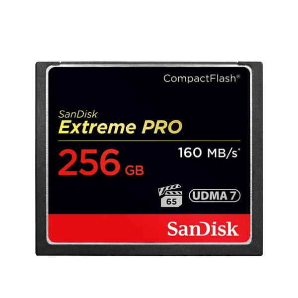 Sandisk CFXPS Memory Card Extreme Pro Compact Flash 256GB Speed Up to 160MB/S UDMA 7 Professional 4K 3D Full HD CF Cards 2