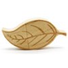 Ants Wooden Cute Leaf Shape Flash Drive - 64G, White 3