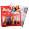 12 Colors for Halloweens Non-toxic Washable Body Painting Face Crayon as shown 3