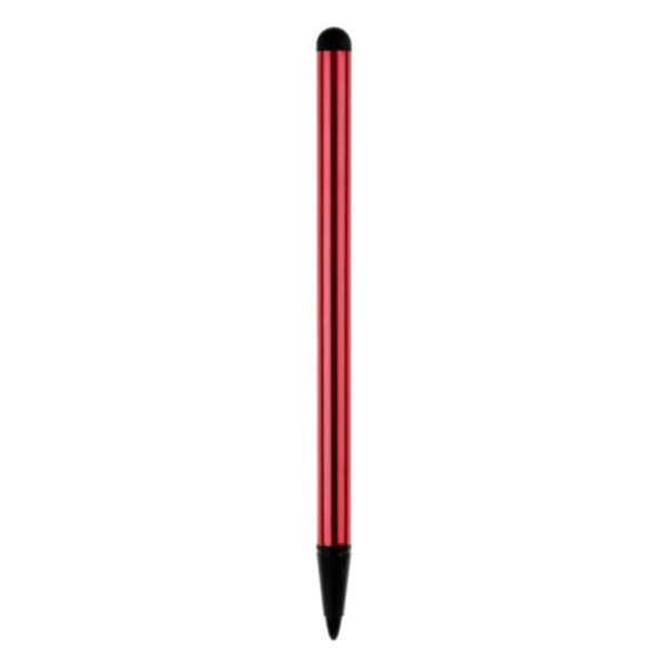 2Pcs Capacitive Pen Touch Screen Stylus Pencil for iPhone iPad Tablet Universal red 2