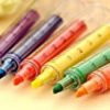 Syringe Highlighter Pens Felt Tips - Various Colours and Packs (6 pack) 3