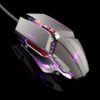 Warwolf T9 Professional Wired Gaming Mouse 8 Button Optical USB Computer Mouse Silent Mouse - Gray 3