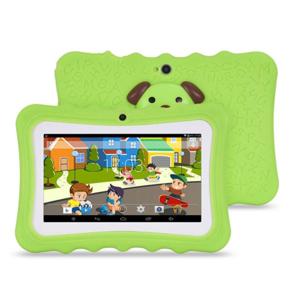 Kawbrown KB-07Tab 7 Inch Android Tablet with Protective Case 512MB RAM 4GB green_512MB+8GB 2