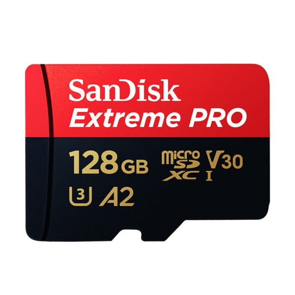 Sandisk A2 Extreme Pro 128GB Micro SD Card up to 170MB/s A2 V30 U3 TF Card Memory Card with SD Adapter 2