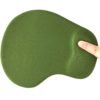 Office Mousepad with Gel Wrist Support Ergonomic Gaming Desktop Mouse Pad Wrist Rest - Green 3