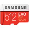 Samsung 512GB TF Card U3 4K EVO Upgrade+ Read Speed 100MB/s Write Speed 90MB/s Memory Card High-speed Stable Large Capacit - Red 3