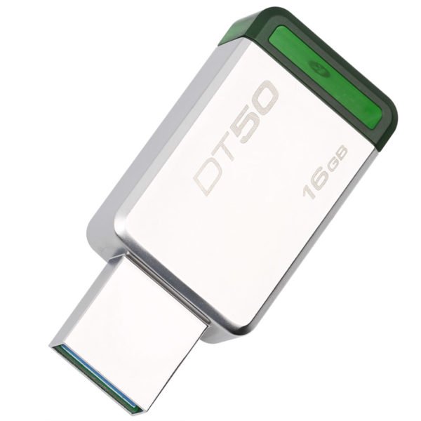 Kingston DT50 U Disk USB 3.0 Flash Drive - 16GB, Silver 2