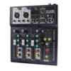 Factory oem professional audio 4 channel mixing console video dsp usb mp3 dj mini mixers 3
