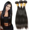 Geleisi Hot Products Mink Virgin Brazilian Human Hair Extension Straight Natural Human Hair Weave Bundles Wholesale 3