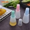 kitchen gadgets tools set silicone barbeque oil bottle brush 3