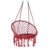 Middle Size Cotton Rope Steel Hanging Chair 3