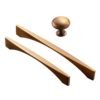 Hot sale kitchen furniture drawer handle pull rose gold cabinet handles furniture handle 3