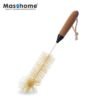 Masthom High Quality Durable bamboo Handle Hot Sale Bottle Brush For Kinds of Bottle 3