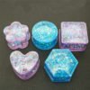 Resin crafts Making trinket storage mould silicone hexagon jewelry box mold 3