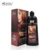 Hair colouring Natural dark brown shampoo with Argan oil best hair color shampoo magic hair color dye 3