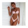 Cikini 2020 Thong girl bikini crotchless swimwear two piece Brazilian bikini 3