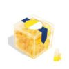 2*2*2" Clear Chocolate Box Food Grade Wedding Favor Gift Box Plastic Sugar Cube Candy Bins Acrylic Candy Box with lid 3