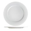 100% Melamine 8'' Dinner Flat Plate, Cheap Bulk Stock White Plastic Party Plates Sets Dinnerware 3