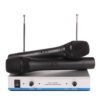 GAW-V744 VHF Dual Wireless Microphone with Metal Receiver ABS Transmitter for Projector studio recording Bluetooth Speaker 3