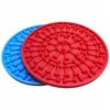 BHD Treater Treat Dispensing Mat Pet Bath Shower Distraction Toy Silicone Suction Licking Mat BPA Free FDA Silicone Dog Lick Pad 3